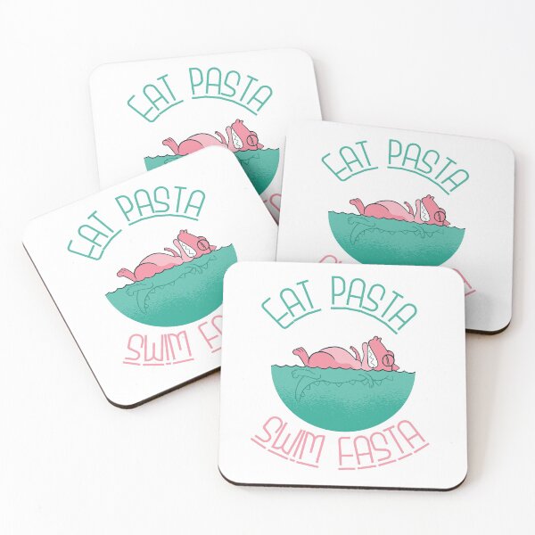 Item preview, Eat pasta swim fasta designed and sold by Cattigal.