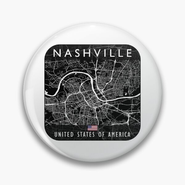 Artikelvorschau, NASHVILLE KARTE USA entworfen und verkauft von hatimelhag.
