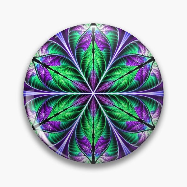 Artikelvorschau, Schönes geometrisches Blumenmuster VI entworfen und verkauft von NexusArts.