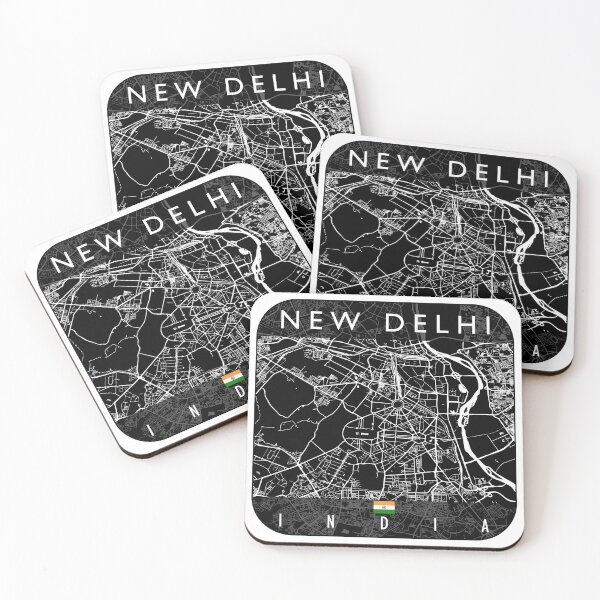 Artikelvorschau, NEU DELHI KARTE INDIEN entworfen und verkauft von hatimelhag.
