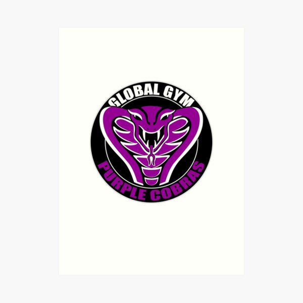 "Purple Cobras" Art Print by DanTreasure Redbubble