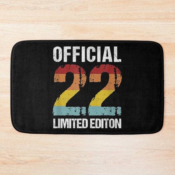 Item preview, Vintage Official 22nd Birthday 22 Years Old Decoration Funny  designed and sold by FelixRiojas.
