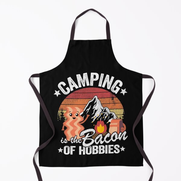 Item preview, Camping Is The Bacon Of Hobbies Funny Outdoor Gift Vintage designed and sold by Stronzi.