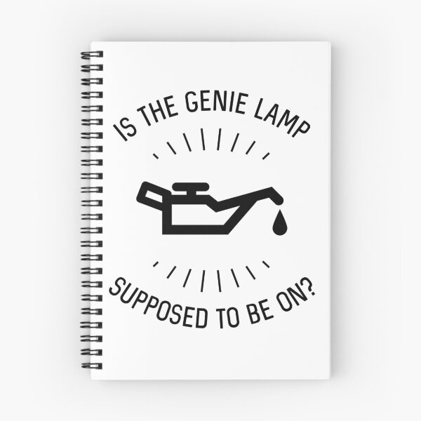 Item preview, Is The Genie Lamp Supposed To Be On? designed and sold by Martini-Four.