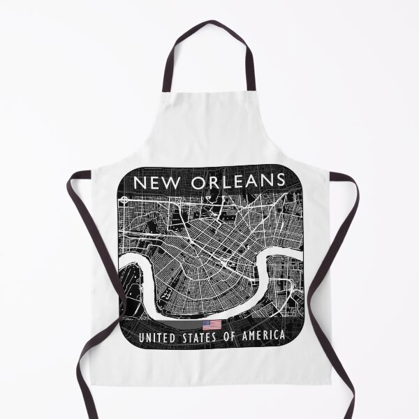 Item preview, NEW ORLEANS MAP USA designed and sold by hatimelhag.