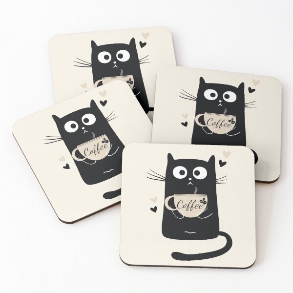 Item preview, Coffee Cat - Coffee cat catpuccino funny Gifts for cat and coffee lovers designed and sold by Alice-Elgawi.