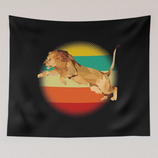 Item preview, Alpha Lion Rasta Sunset designed and sold by Jewelspride.