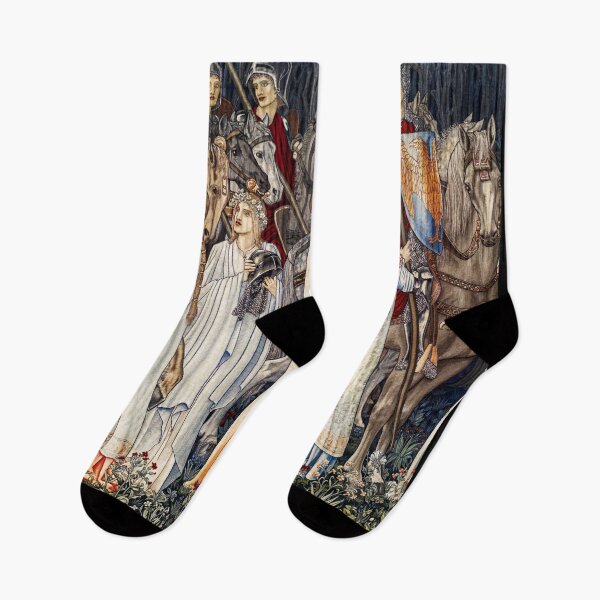 Item preview, Medieval Knights and Maidens -  William Morris designed and sold by MemesOfHistory.