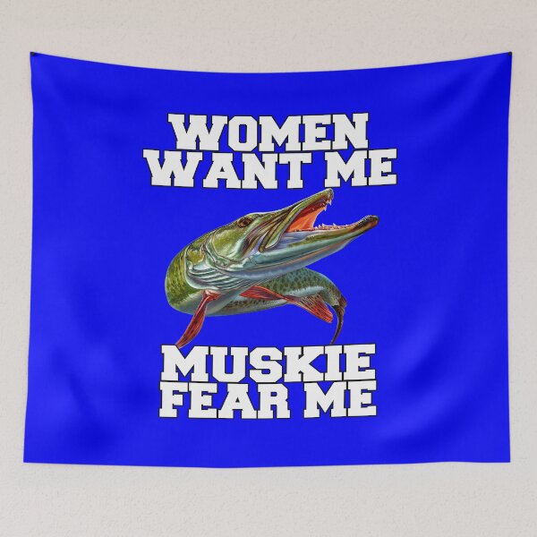 Item preview, Muskie Fisherman Fishing Muskie Fear Me designed and sold by fantasticdesign.