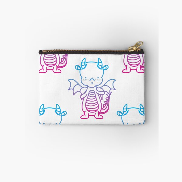 Item preview, Cute Neon Dragon Pattern designed and sold by ArtistKatieJ.