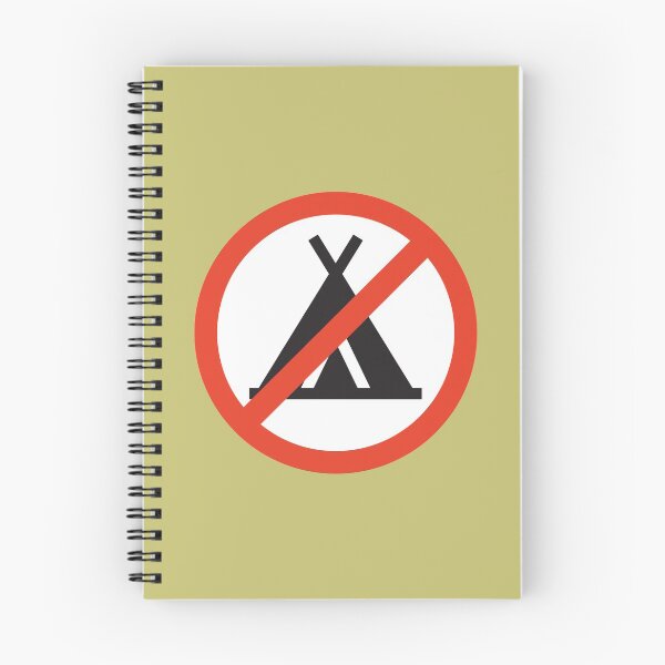 Item preview, NO CAMPING designed and sold by André Cremers.