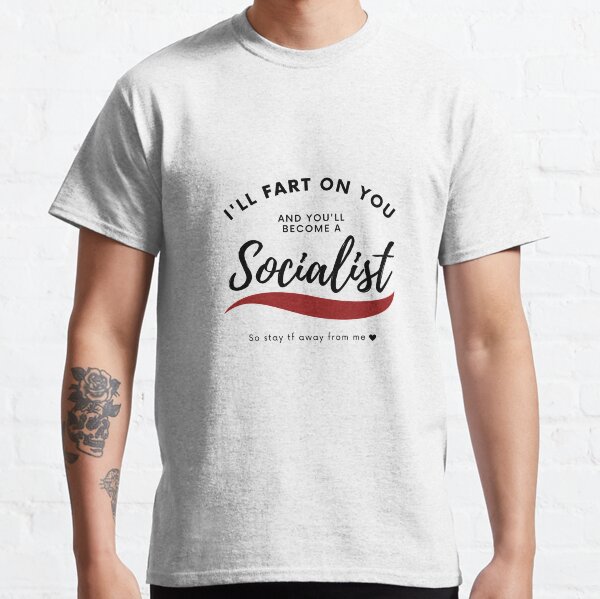 Vista previa del artículo con la obra «Pedos socialistas», diseñado y vendido por MaisieLynnie.