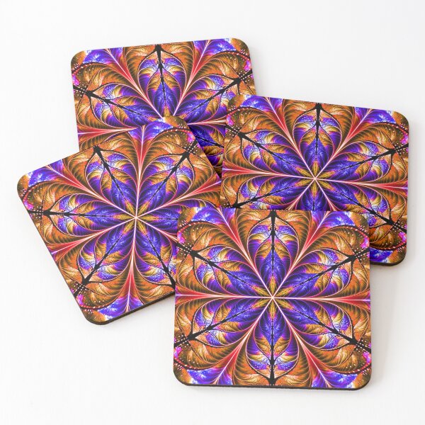 Artikelvorschau, Schönes geometrisches Blumenmuster VIII entworfen und verkauft von NexusArts.