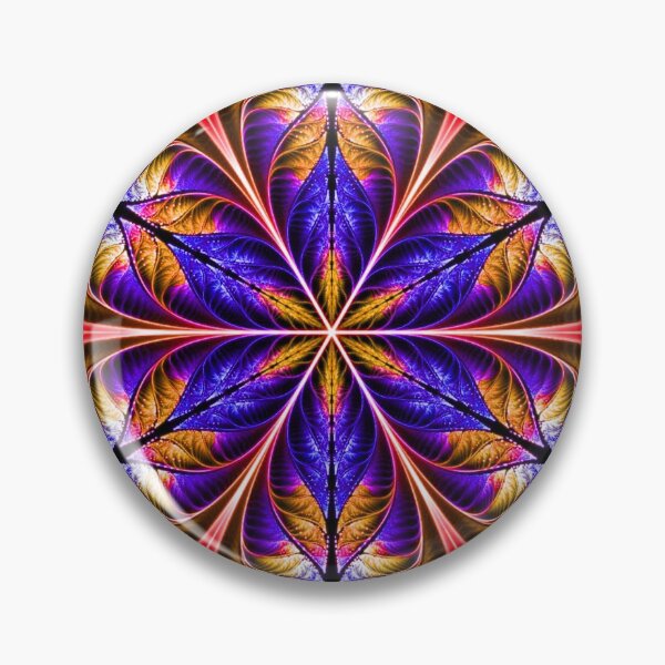 Artikelvorschau, Schönes geometrisches Blumenmuster VIII entworfen und verkauft von NexusArts.
