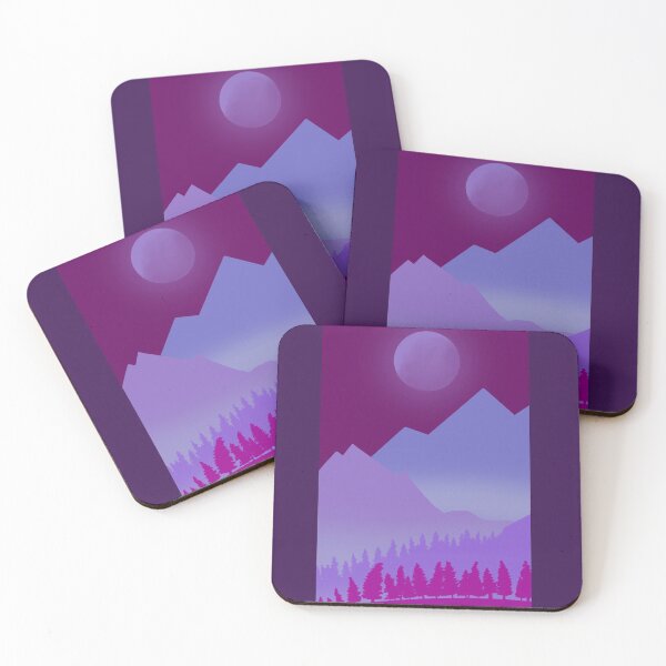 Item preview, Midnight Mountain Range designed and sold by AbicArtsStudio.