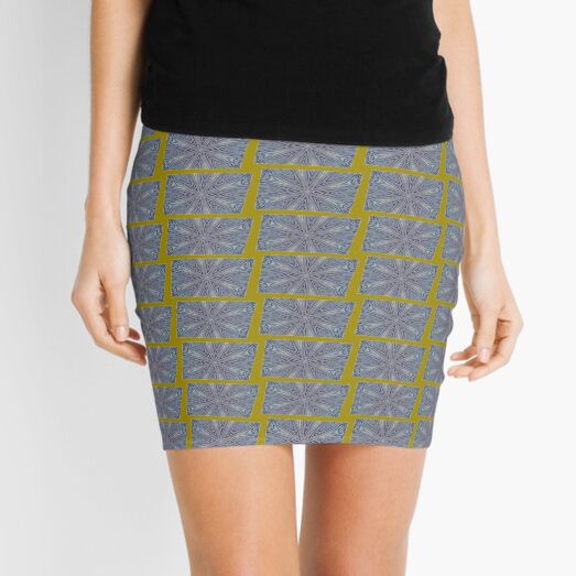 Octi Fav Blue Mini Skirt