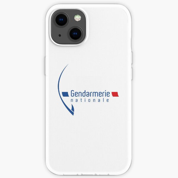 (HQ) Gendarmerie Nationale Française Coque souple iPhone