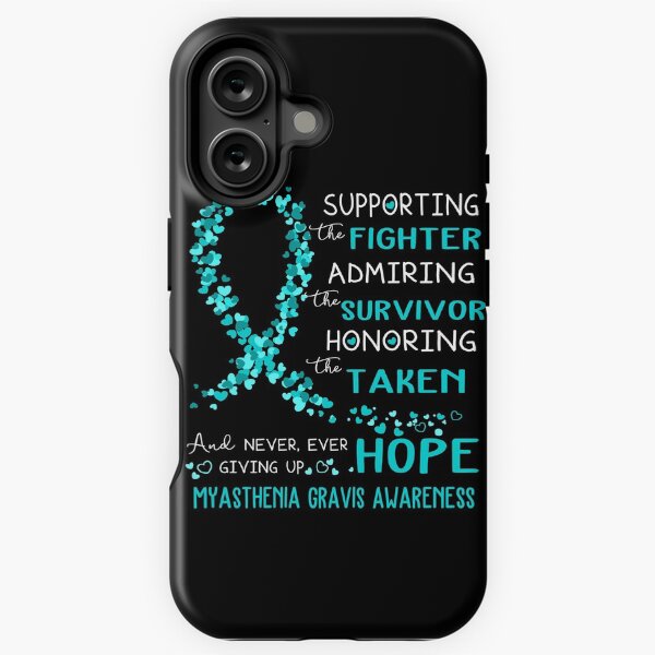 Item preview, Supporting Fighter Myasthenia Gravis Awareness designed and sold by largellie.