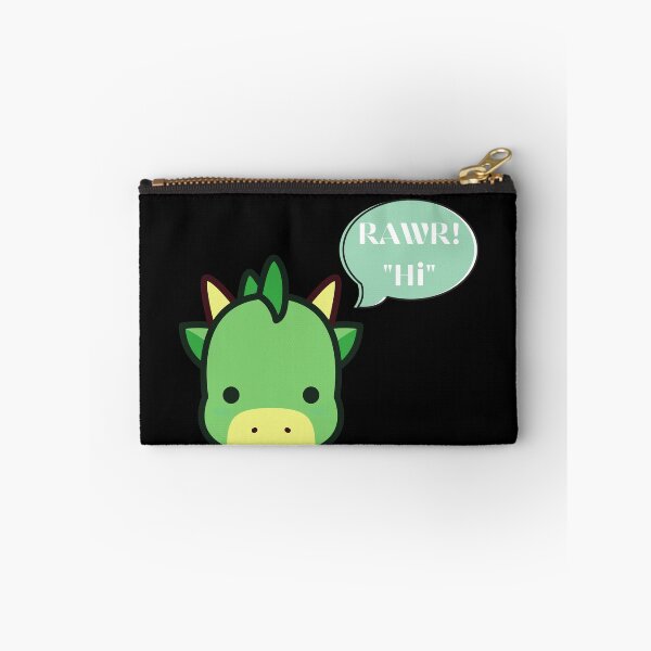 Item preview, Rawr "Hi" Cute Dragon designed and sold by ArtistKatieJ.