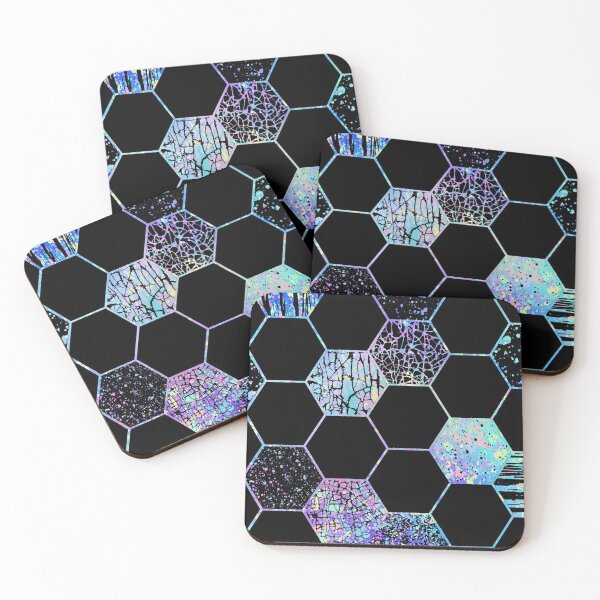 Item preview, Patrón de formas hexagonales designed and sold by Doninni.