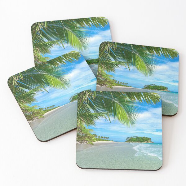 Item preview, Tropical ocean beach designed and sold by Doninni.
