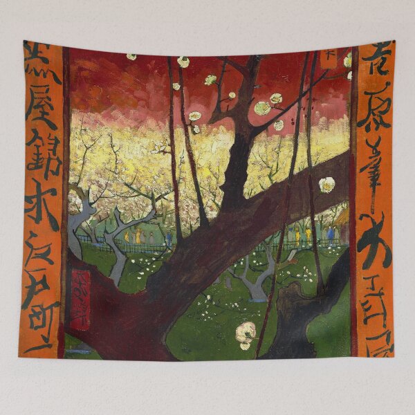 Item preview, Vincent van Gogh Japonaiserie: Flowering Plum Tree designed and sold by ind3finite.