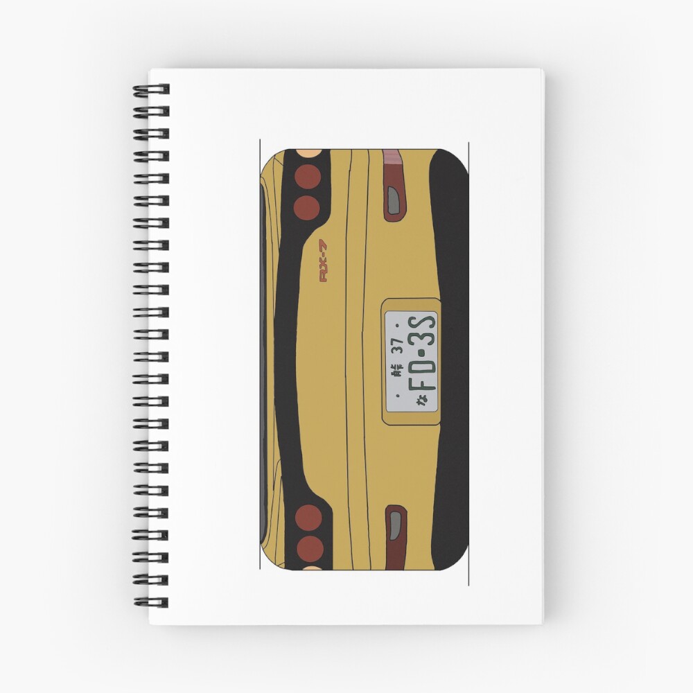 Item preview, Spiral Notebook designed and sold by CarArt4Fun.