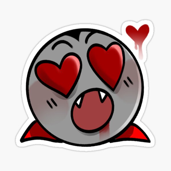 Heart Eye Vampire Emoji\