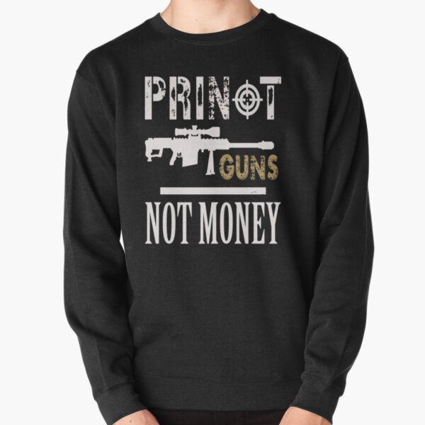 Item preview, Print Guns Not Money Vintage Distressed  designed and sold by Eamali.
