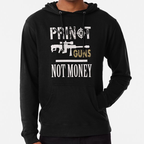 Item preview, Print Guns Not Money Vintage Distressed  designed and sold by Eamali.
