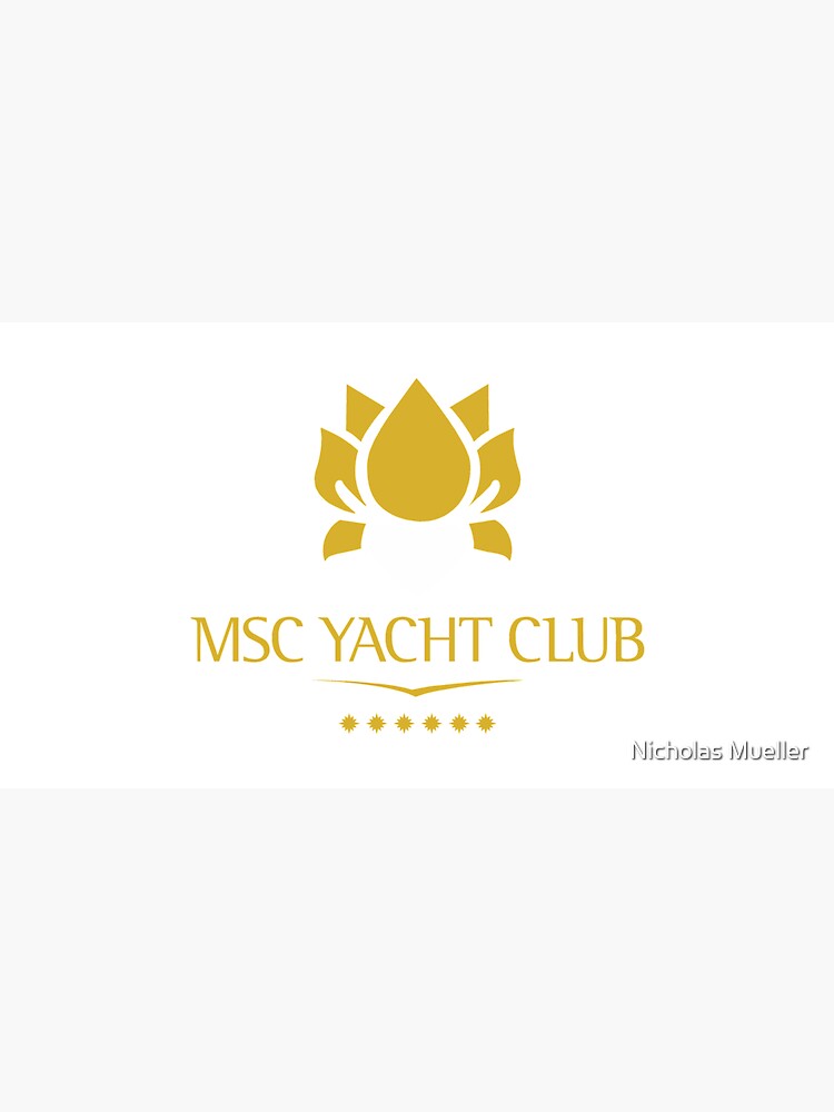 msc yacht club logo