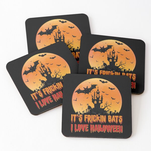 Item preview, Its Frickin Bats |  Bats With Orange and Red Slimy Text designed and sold by Estrytee.