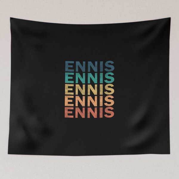 Item preview, Ennis Name T Shirt - Ennis Vintage Retro Ennis Name Gift Item Tee designed and sold by oersjacque.