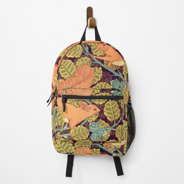 Item preview, Fall Squirrels pattern - Maurice Pillard Verneuil designed and sold by MemesOfHistory.