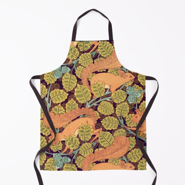 Item preview, Fall Squirrels pattern - Maurice Pillard Verneuil designed and sold by MemesOfHistory.