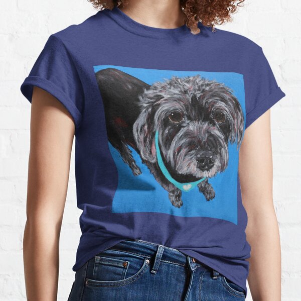 Sammy the Mini Schnauzer Mix Classic T-Shirt