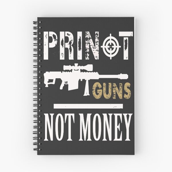 Item preview, Print Guns Not Money Vintage Distressed  designed and sold by Eamali.