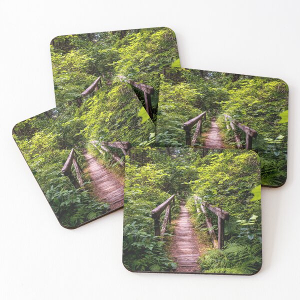 Item preview, A bridge in a forest designed and sold by jillianbutolphphoto.