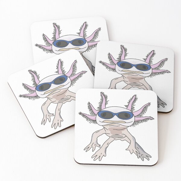 Item preview, Cool axolotl designed and sold by PeachCatDesigns.