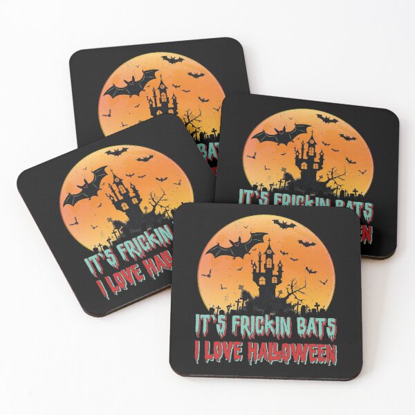 Item preview, Its Frickin Bats |  Bats With Blue and Red Slimy Text designed and sold by Estrytee.