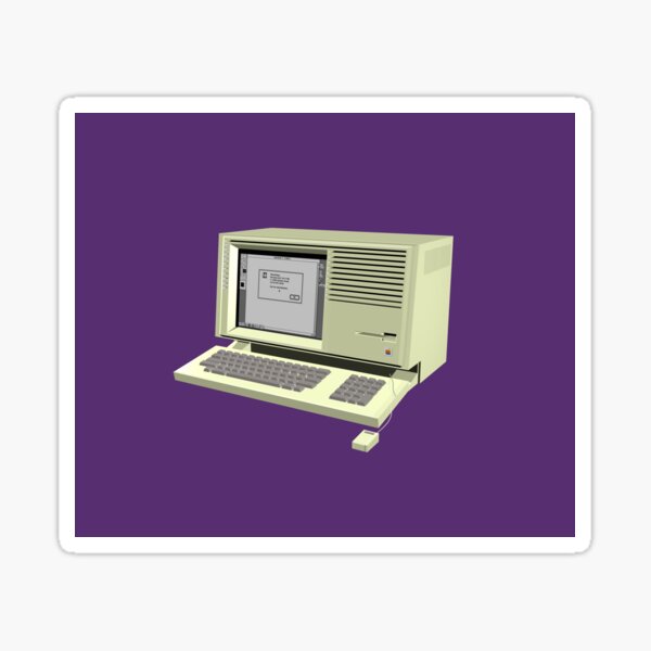 LISA Macintosh XL Sticker