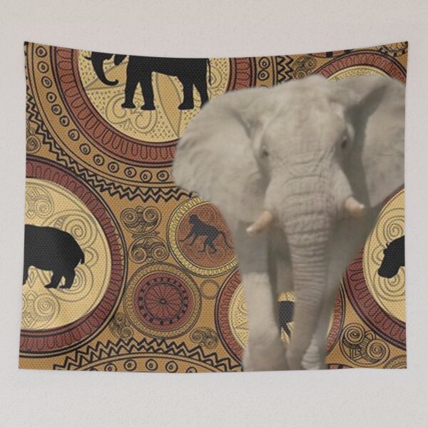 Item preview, Stylish and fun design elephant printed designed and sold by O-S-E.