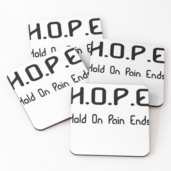 Item preview, hope hold on pain ends motivation gift mom dad brother sister quote motivation  T-shirt designed and sold by othmane99.