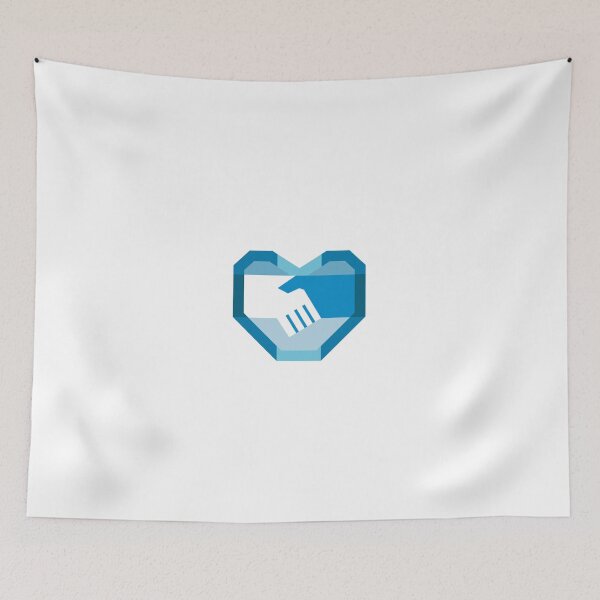 Item preview, Handshake Forming Heart Shape Retro designed and sold by patrimonio.