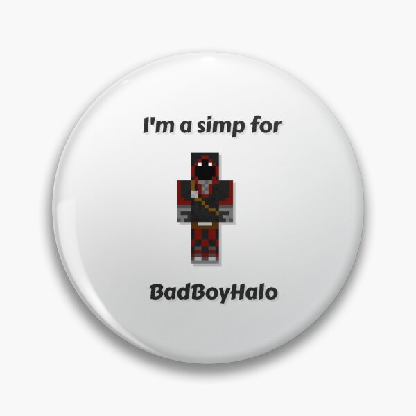 Item preview, I'm a Simp for BadboyHalo (White Base) designed and sold by thecorvidking.
