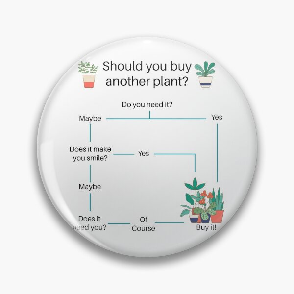 Item preview, Should You Buy Another Plant? designed and sold by Martini-Four.