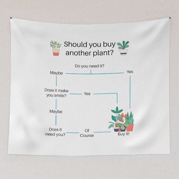 Item preview, Should You Buy Another Plant? designed and sold by Martini-Four.