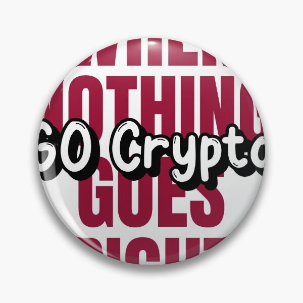 Item preview, Go Crypto designed and sold by CryptoCoPilot.