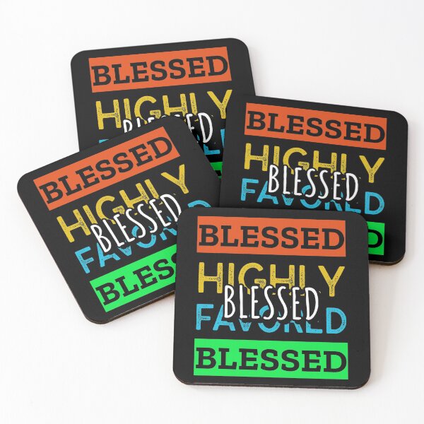 Item preview, Blessed Highly Favored designed and sold by Luvjesus2.