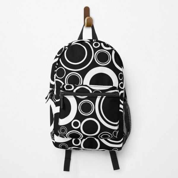 Item preview, Black white circle pattern designed and sold by Doninni.